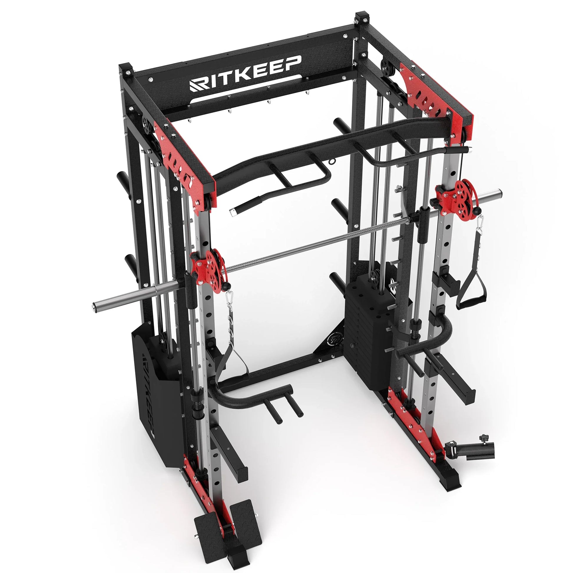 PMAX 5600 Home Gym Smith Machine - Integrated Weight System