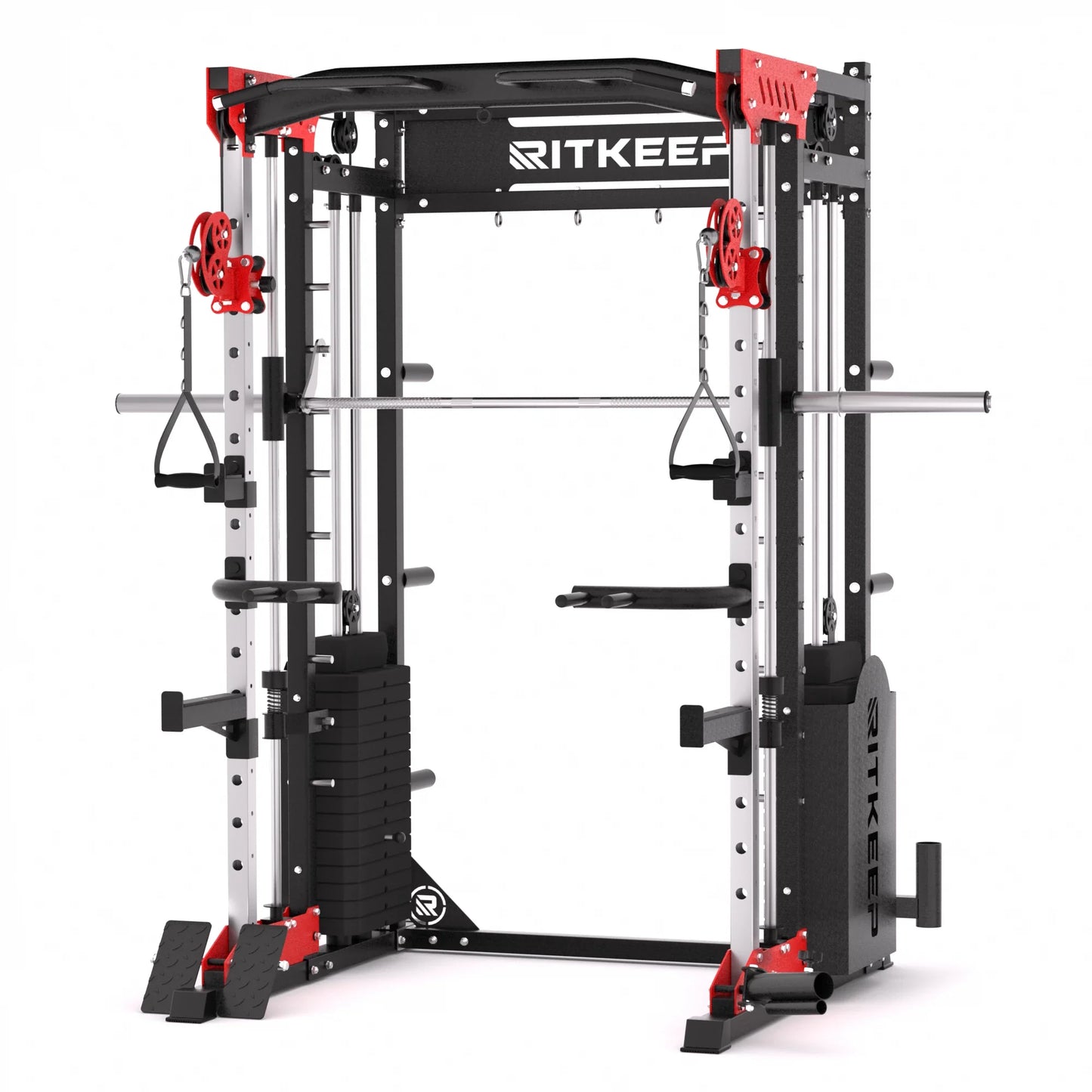 PMAX 5600 Home Gym Smith Machine - Integrated Weight System