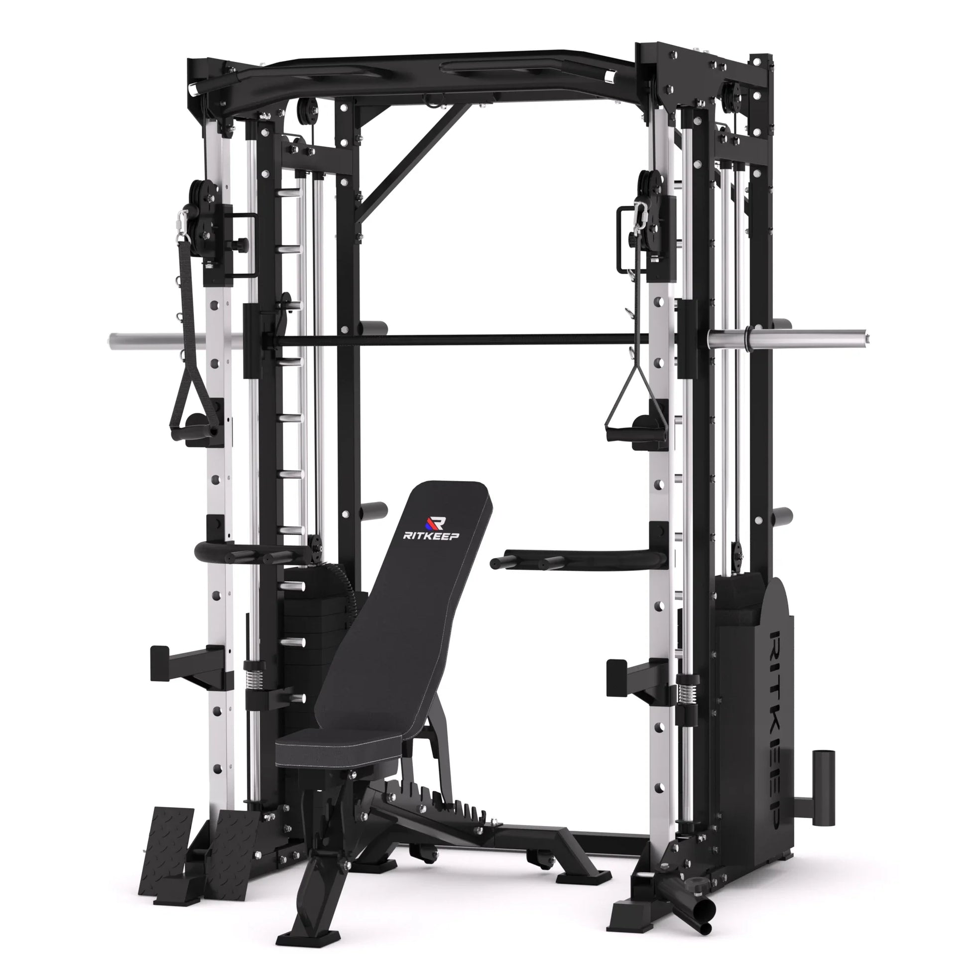 PMAX 5600 Home Gym Smith Machine - Integrated Weight System