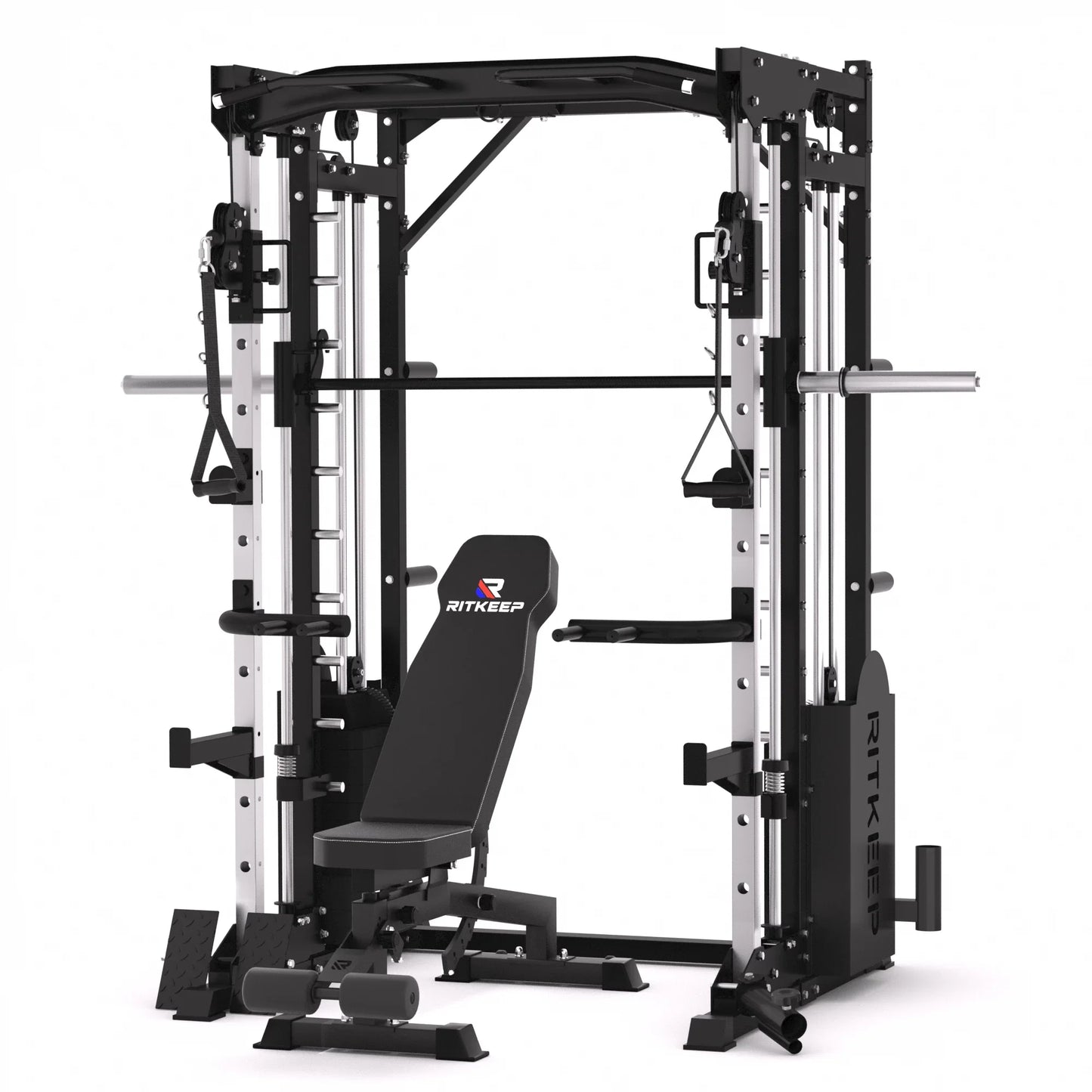 PMAX 5600 Home Gym Smith Machine - Integrated Weight System