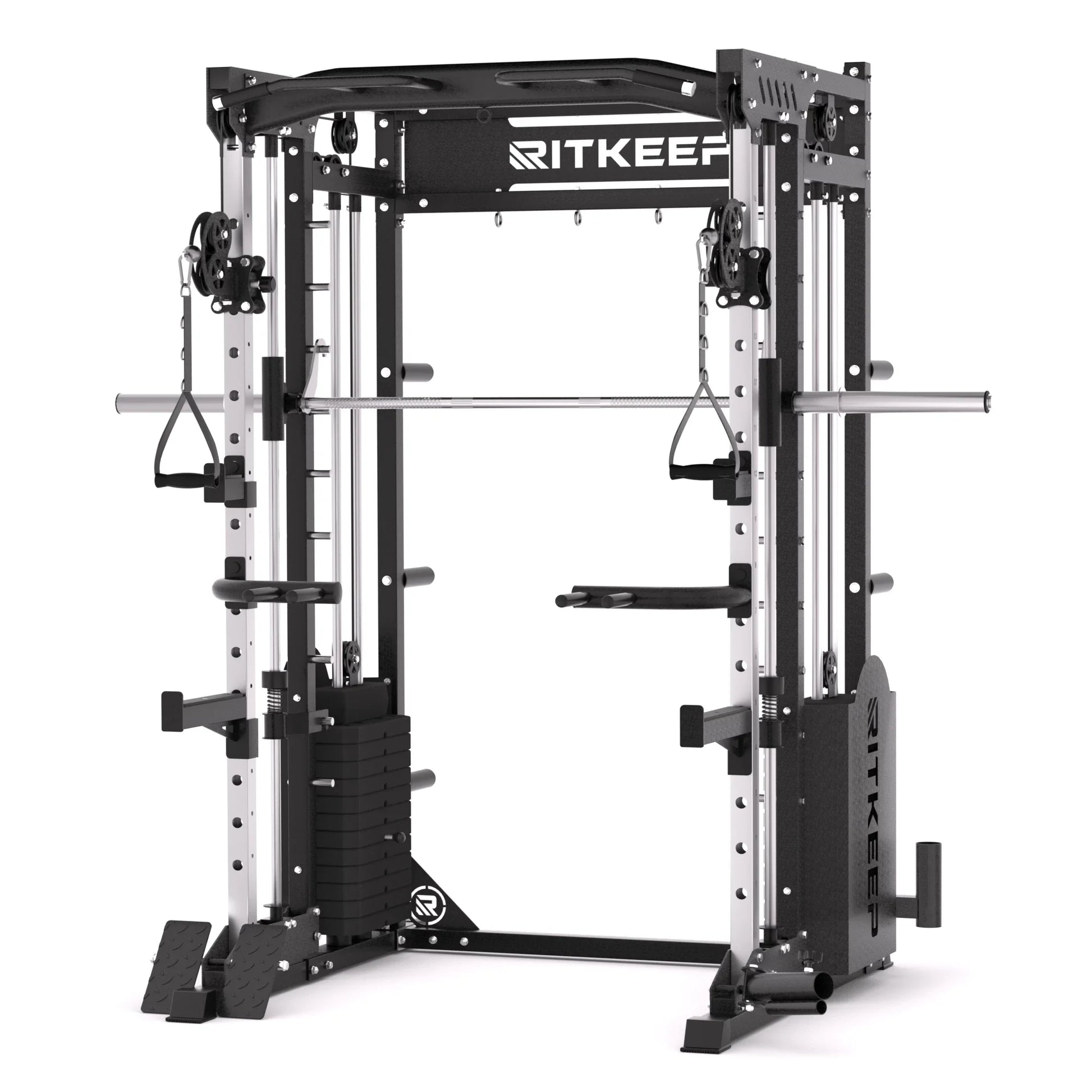 PMAX 5600 Home Gym Smith Machine - Integrated Weight System