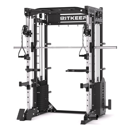 PMAX 5600 Home Gym Smith Machine - Integrated Weight System