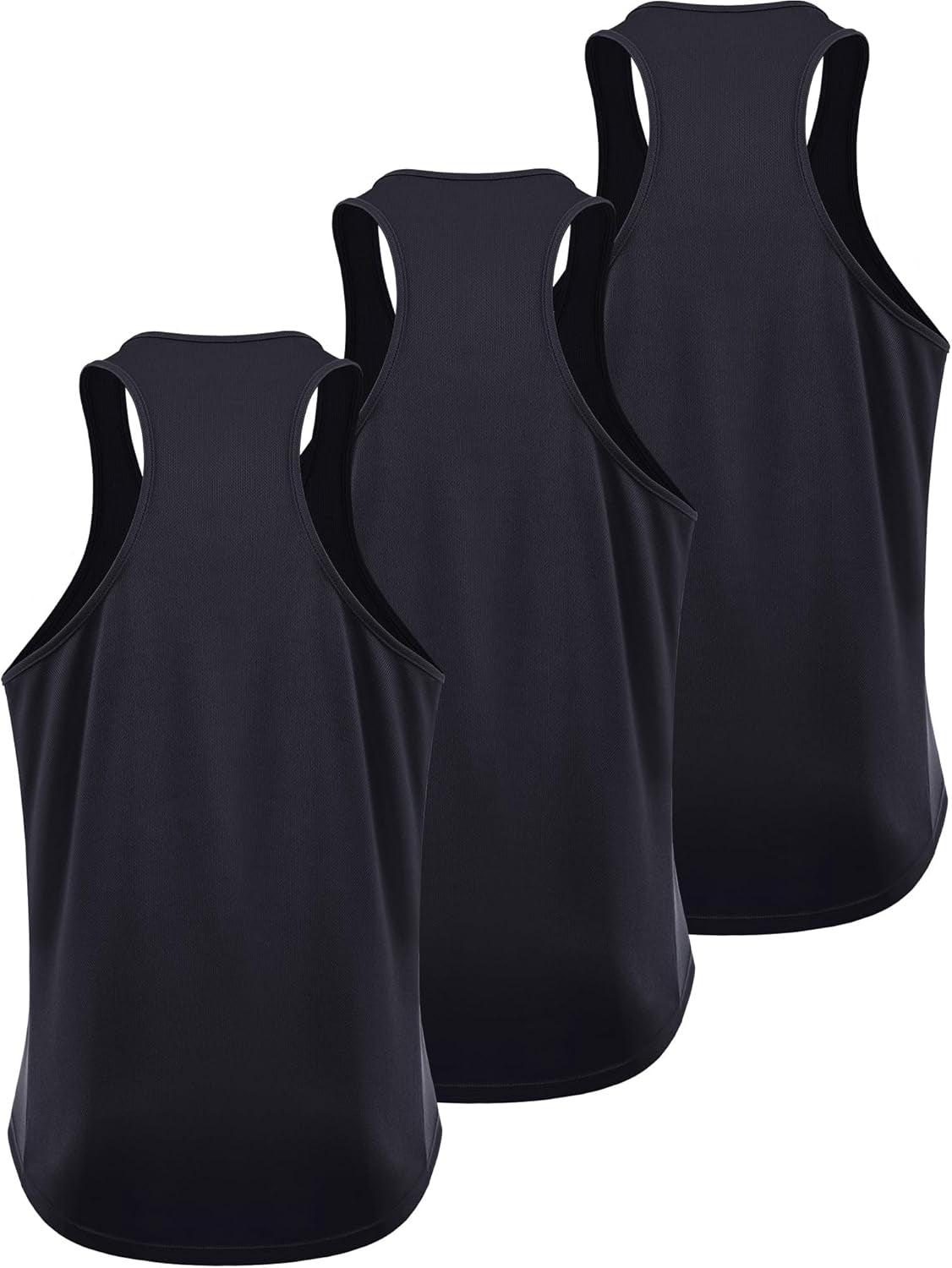 Men'S 3 Pack Running Tank Top Dry Fit Y-Back Athletic Workout Tank Tops
