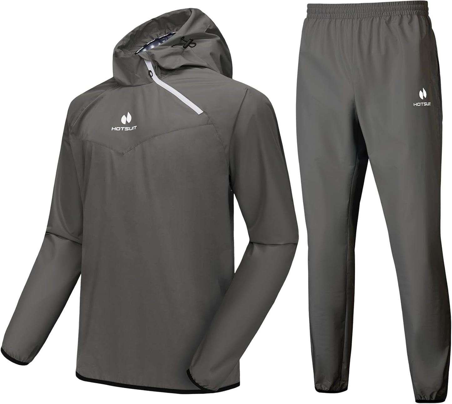 Sauna Suit for Men Sweat Sauna Jacket Pant Gym Workout Sweat Suits