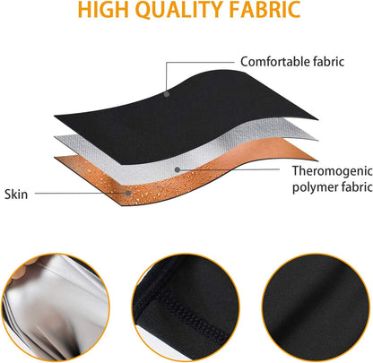 Waist Trimmer for Men Weight Loss,Stomach Trainer Sweat Workout Shaper,Neoprene-Free Slimming Sauna Belt