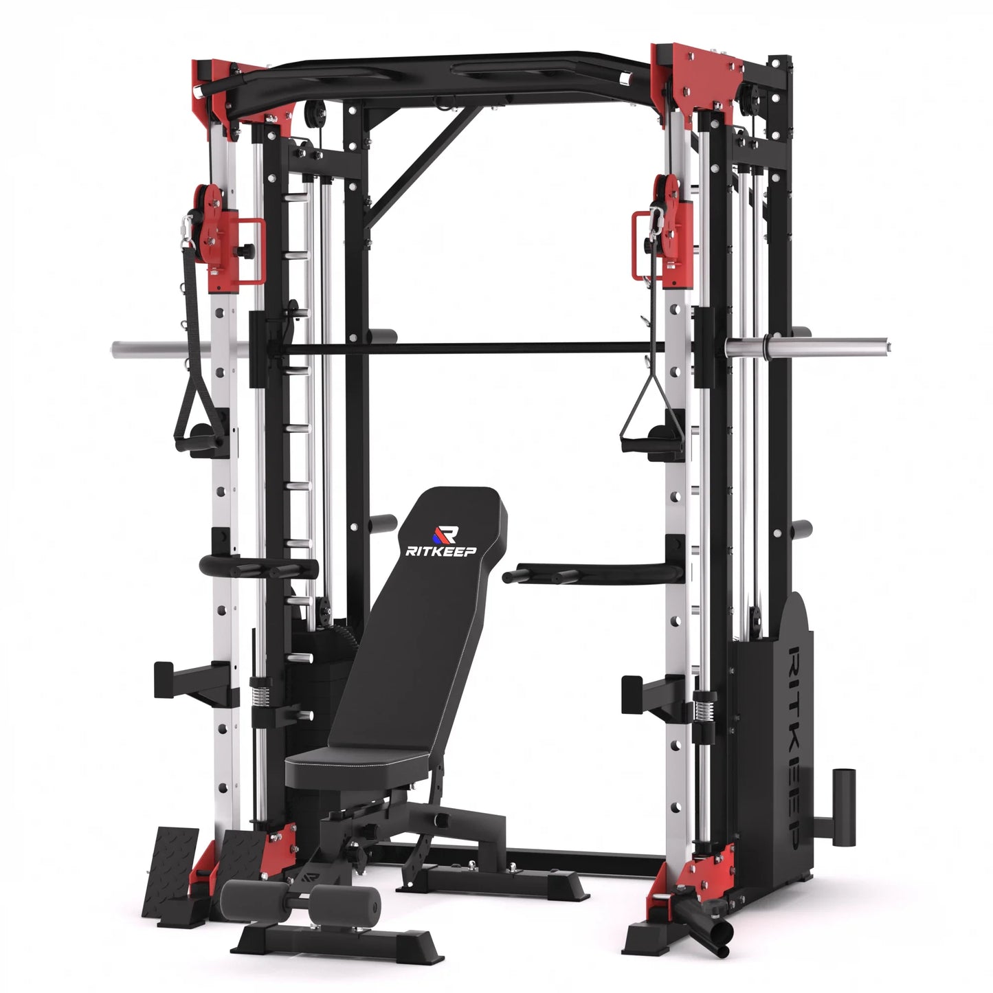 PMAX 5600 Home Gym Smith Machine - Integrated Weight System