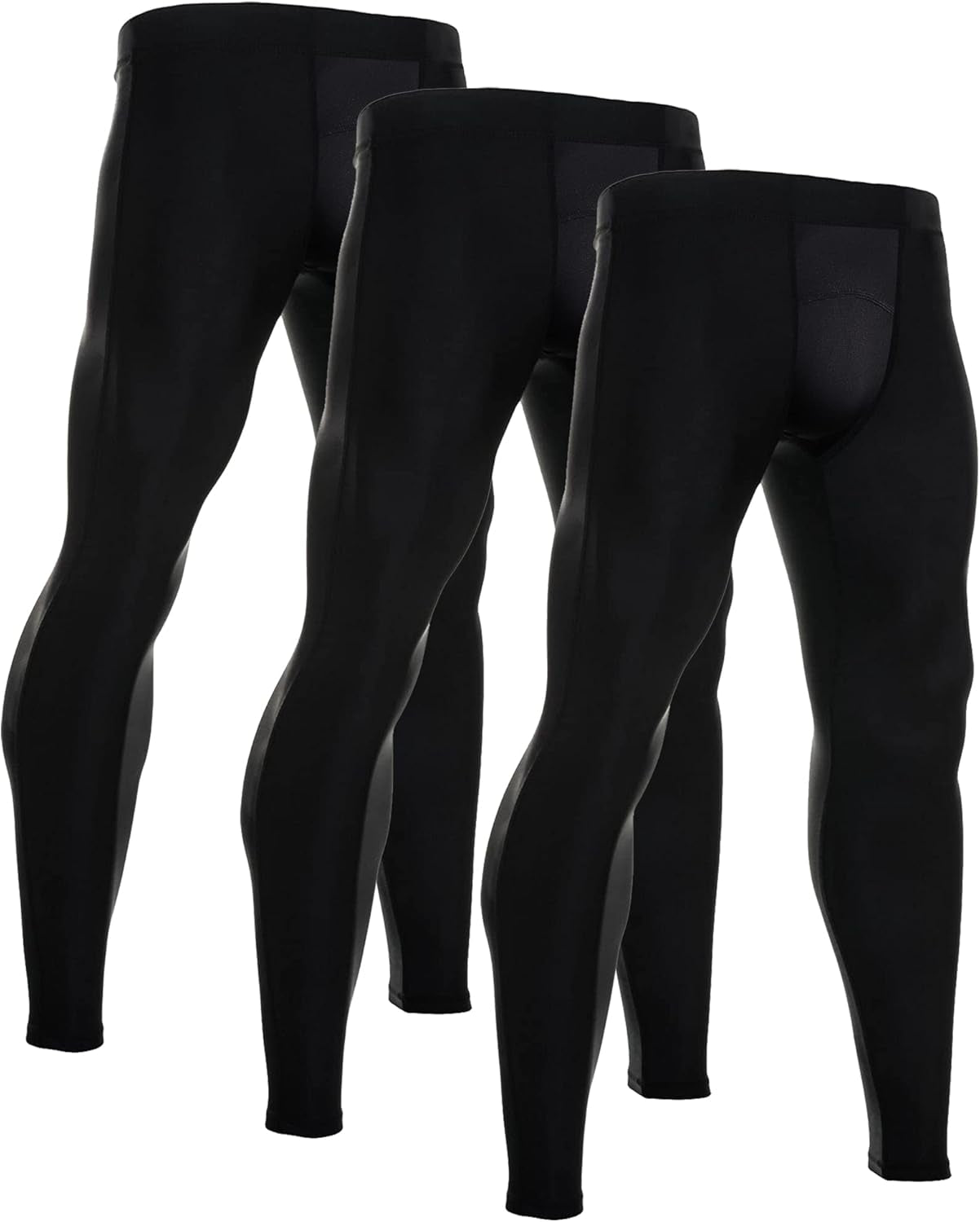 Men'S Compression Pants Athletic Base Layer Tights Leggings for Workout Running Sport Gym Yoga